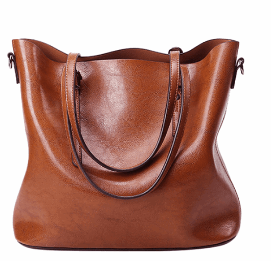 Buckled Leather Bag