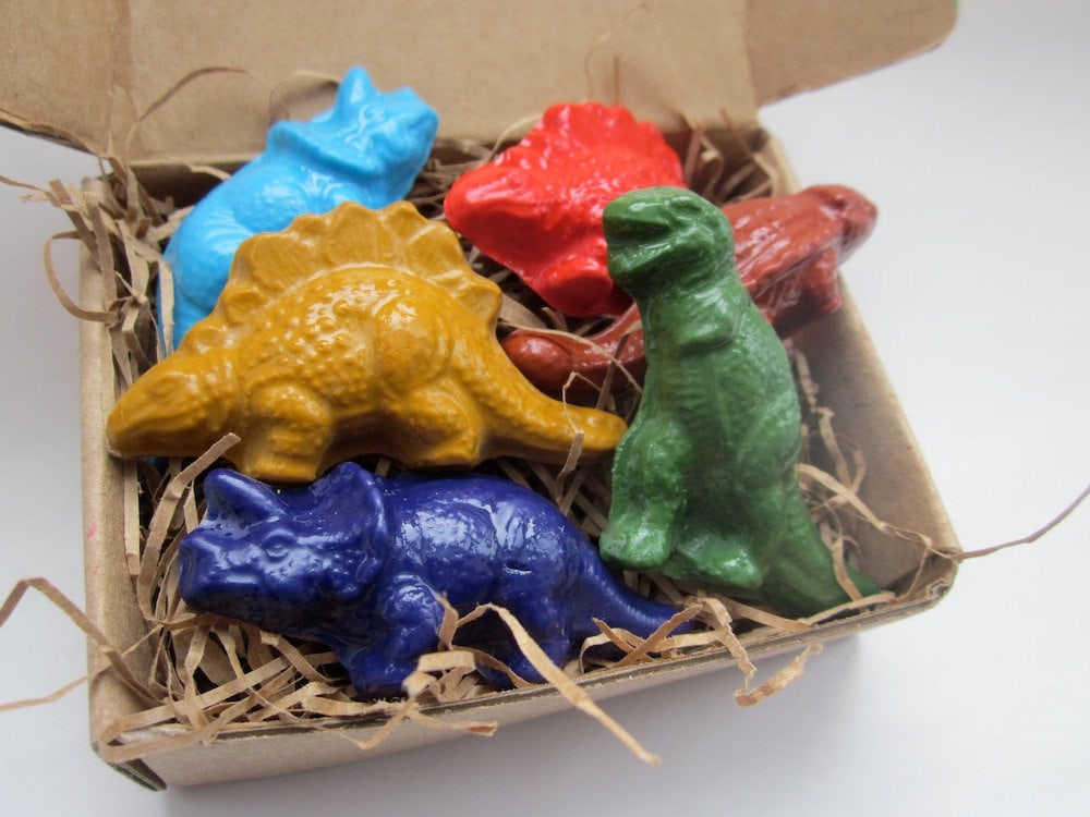 Dinosaur Crayons