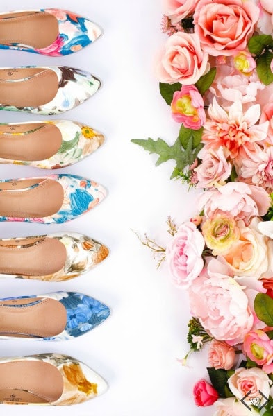 Floral Flats