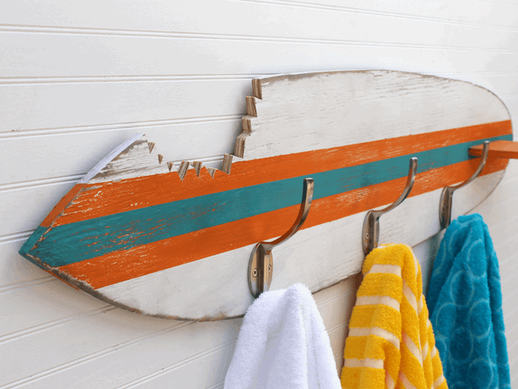 Surfboard Towel Hook