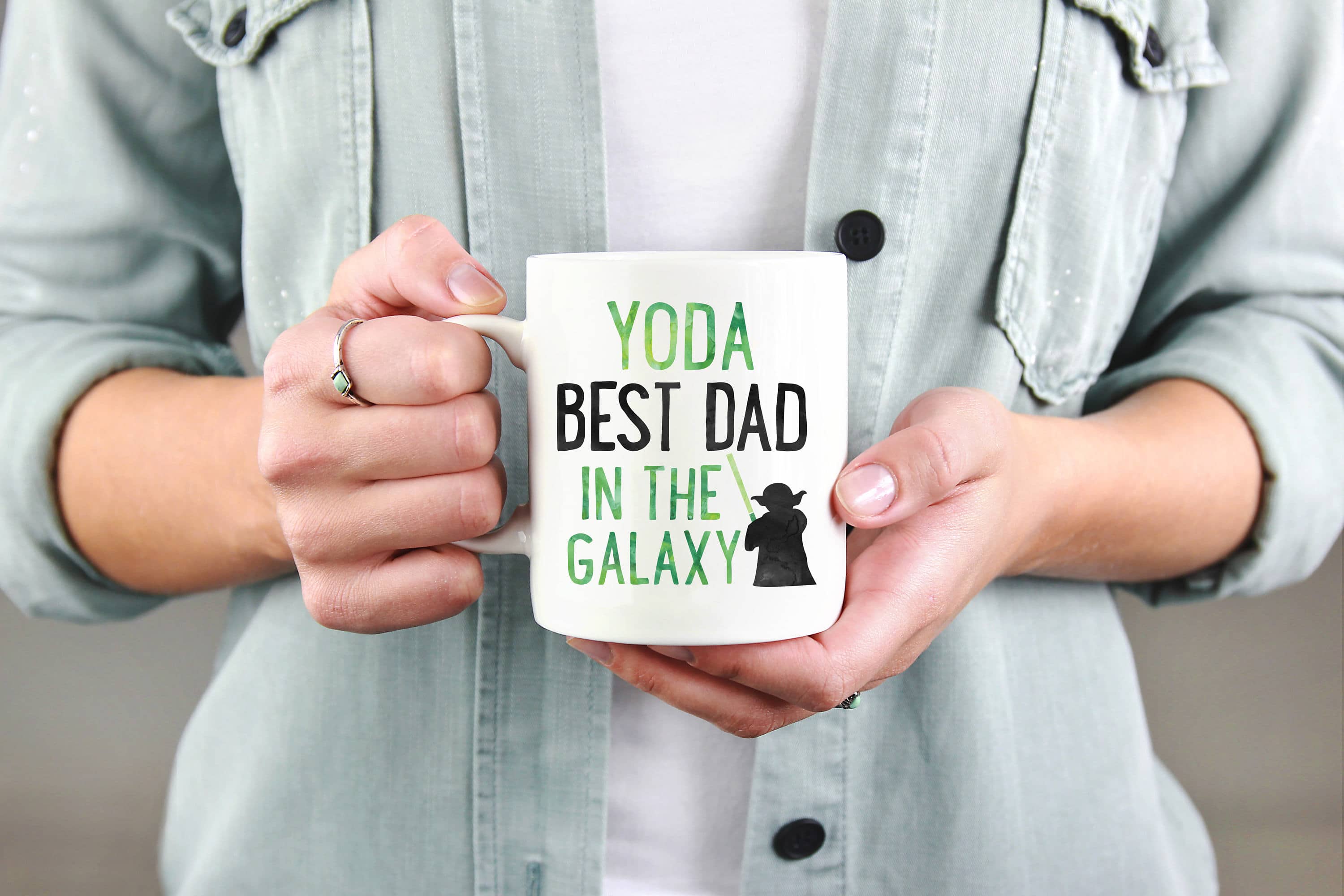 Yoda Best Dad Mug