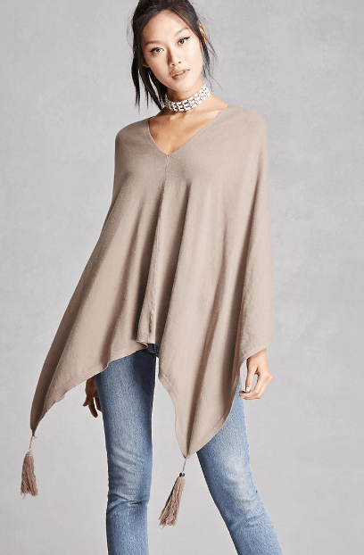 Tasseled Poncho