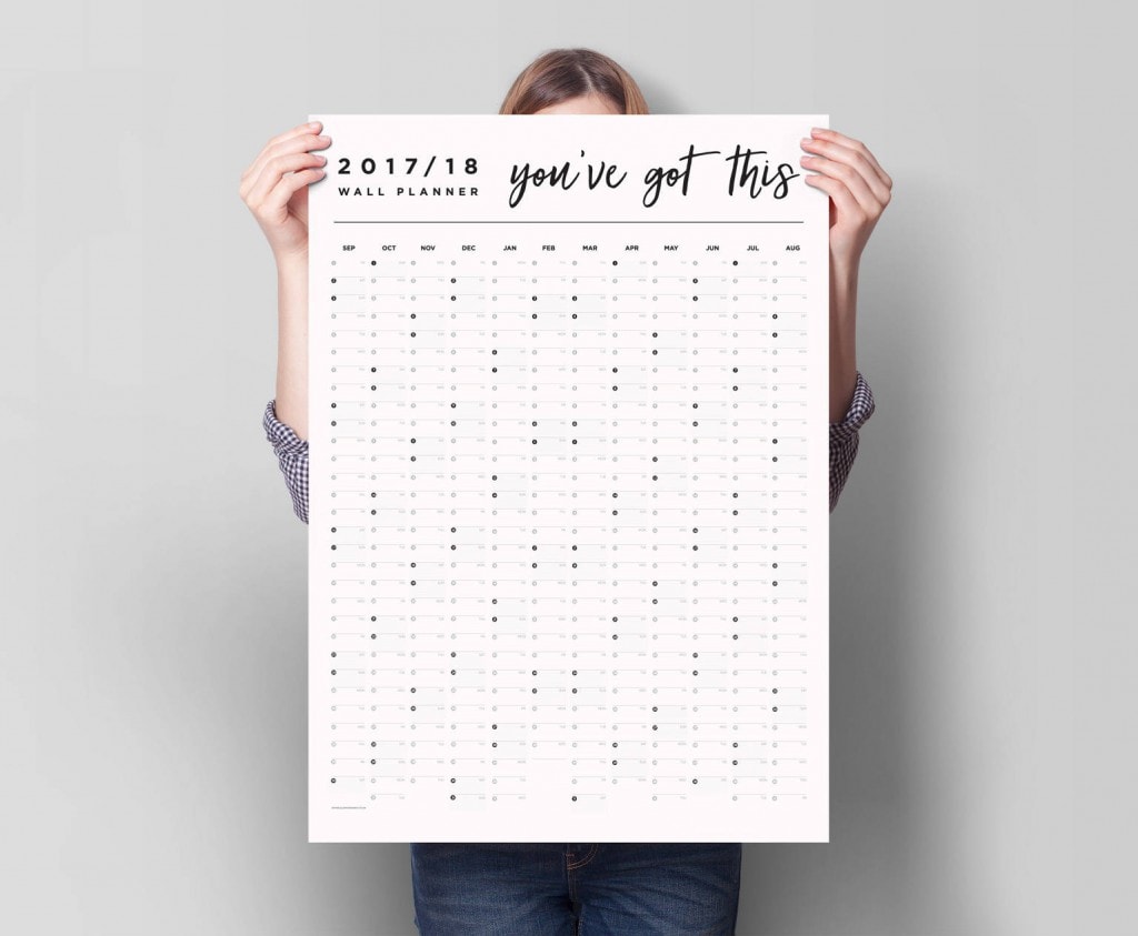 you got this wall planner