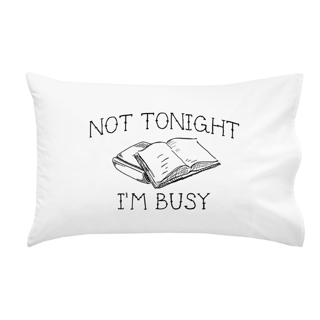 not tonight pillow cases