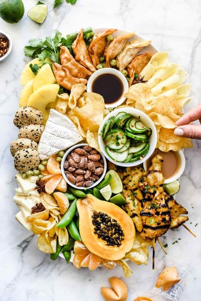 asian cheese board appetizers