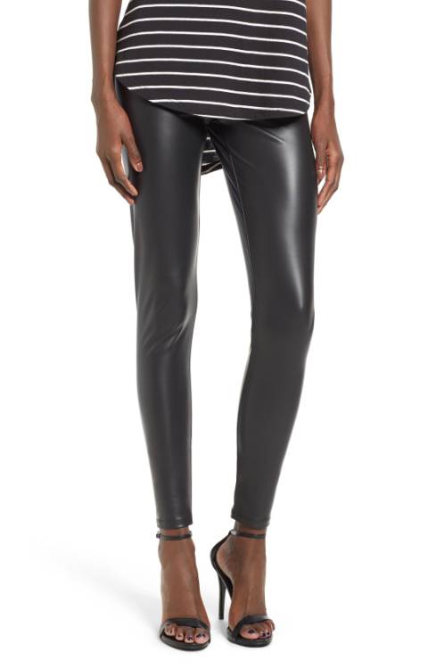 faux leather leggings