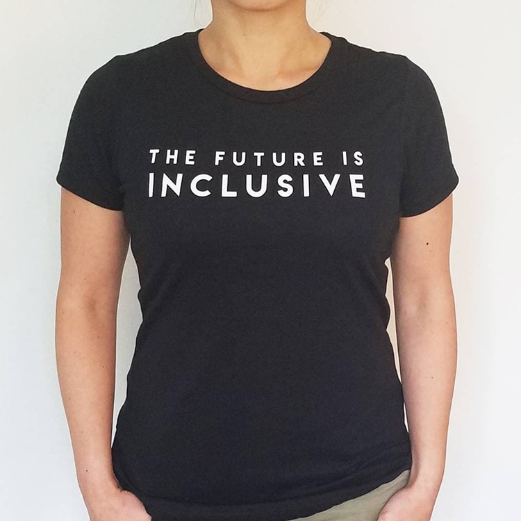 the future is inclusive tee