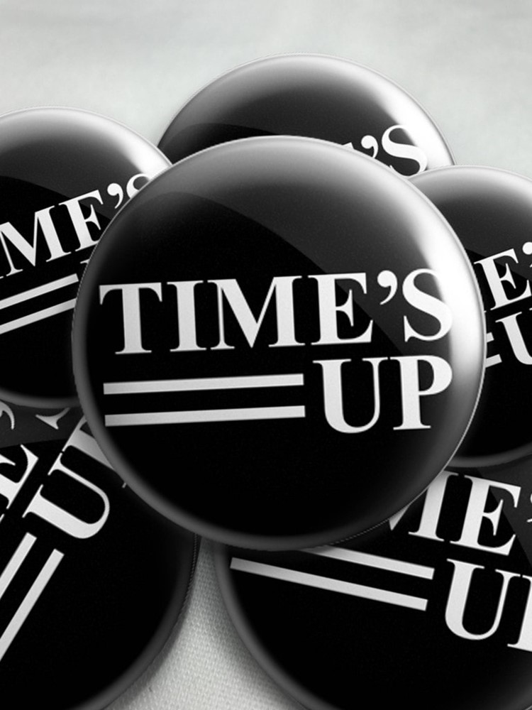 time's up pin