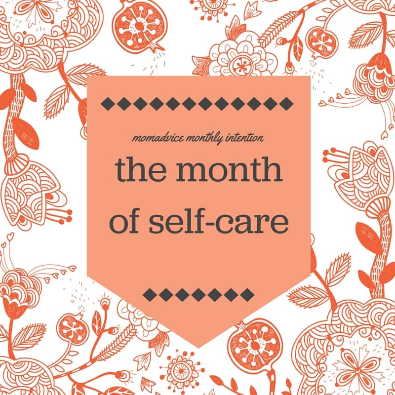 december self-care month from momadvice.com