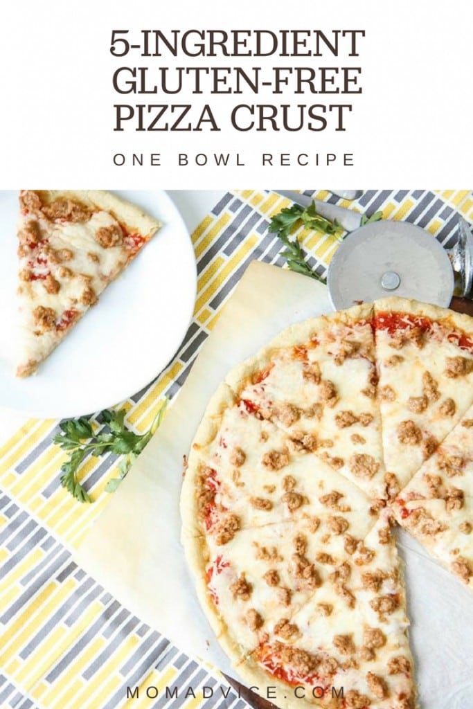 5Ingredient GlutenFree Pizza Crust Recipe MomAdvice