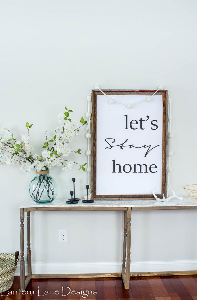 lets stay home printable