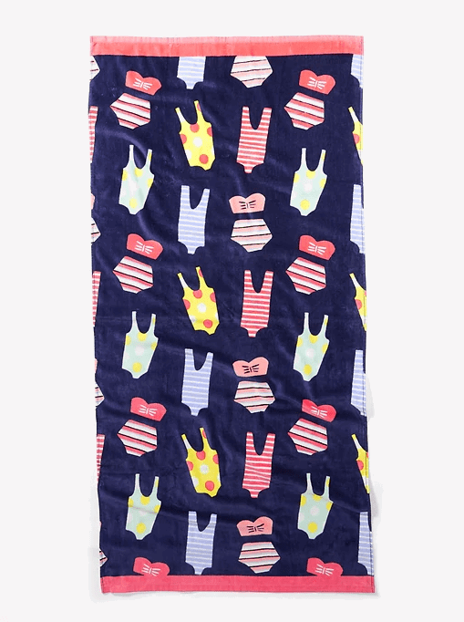 patterned beach towels