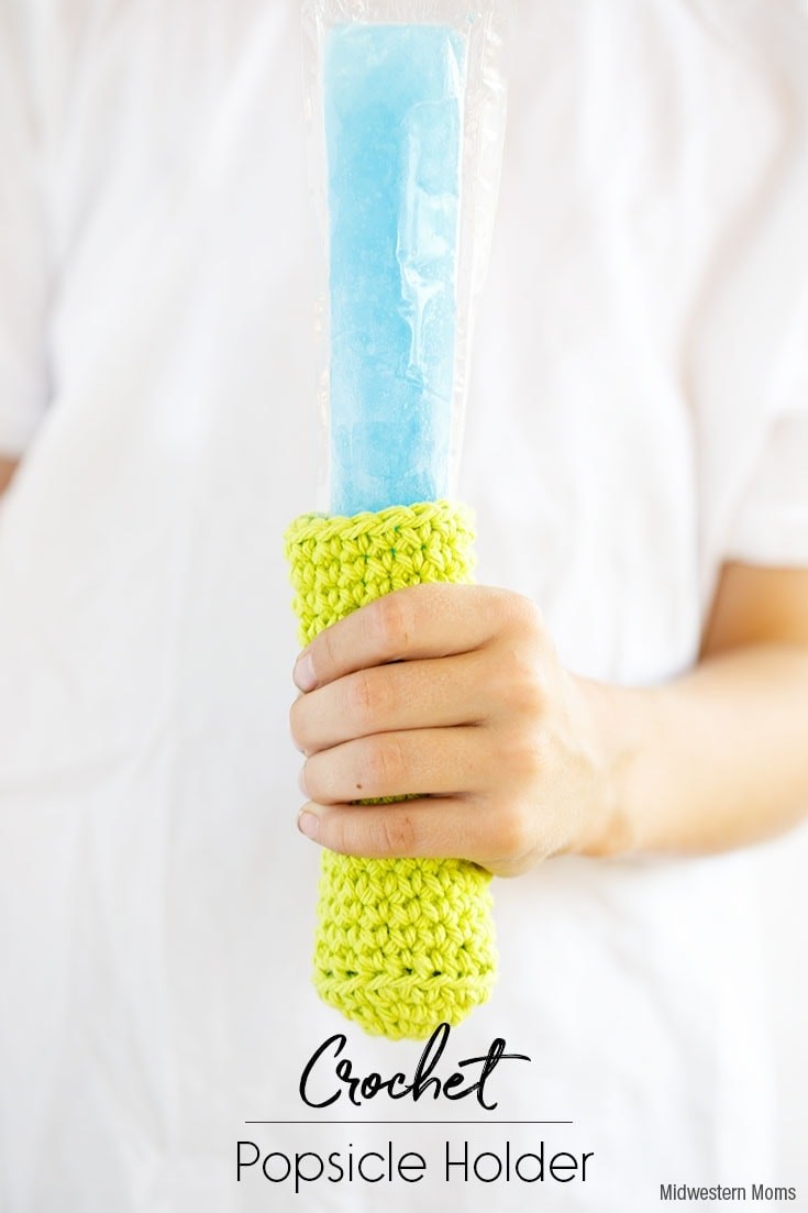 crochet popsicle holder