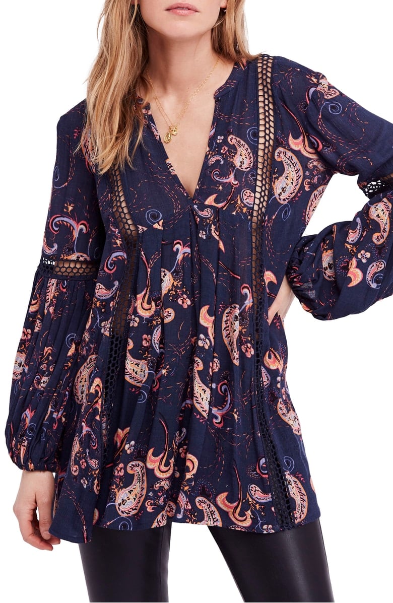floral tunic