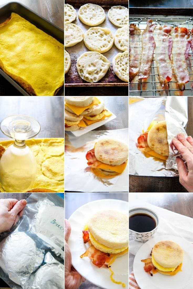 Meal Prep: Breakfast Sandwiches Recipe