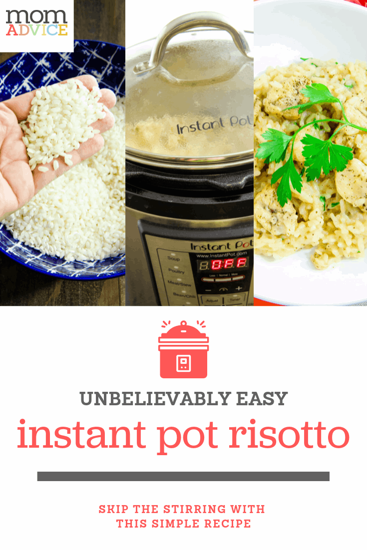 Instant Pot Risotto Step By Step from MomAdvice.com