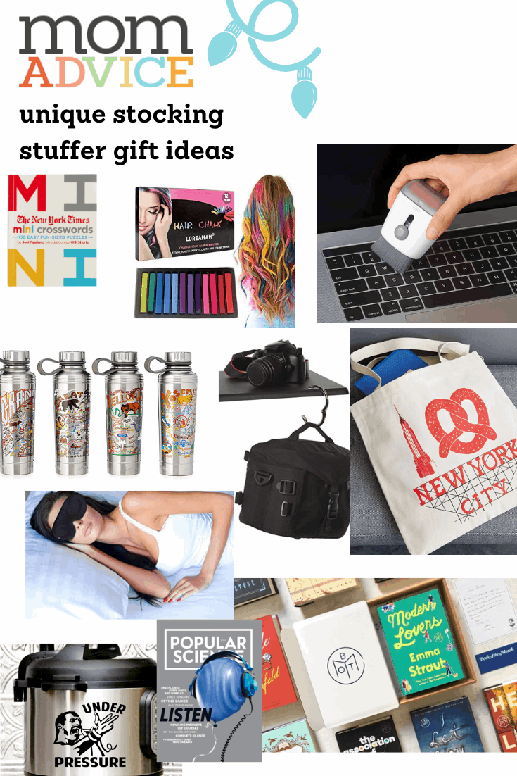100 Unique Stocking Stuffers Gift Guide from MomAdvice.com