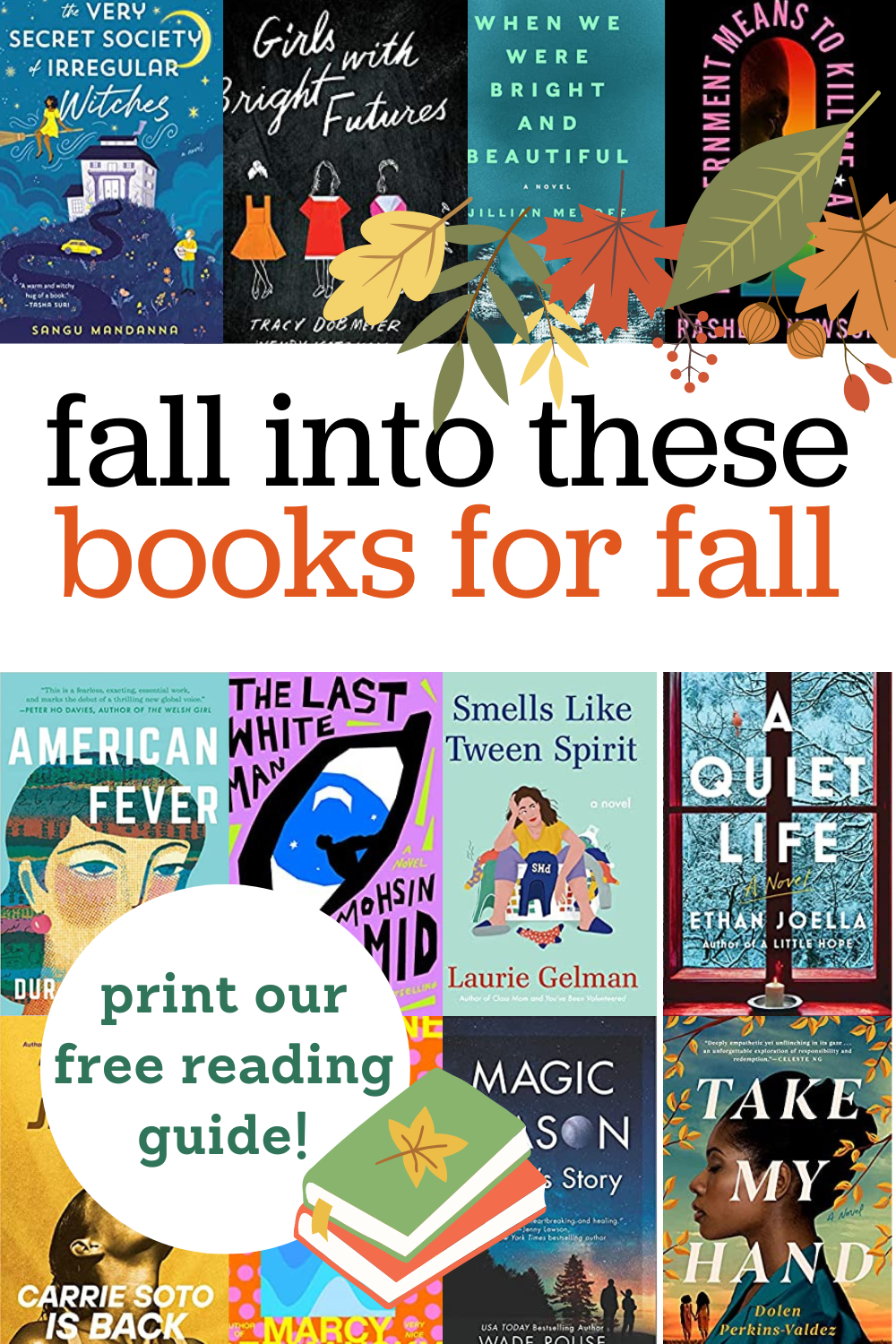 19 New Books to Read This Fall (PRINTABLE GUIDE)