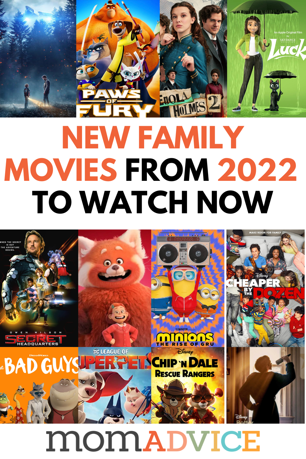 New Family Movies From 2022 To Watch Now - MomAdvice