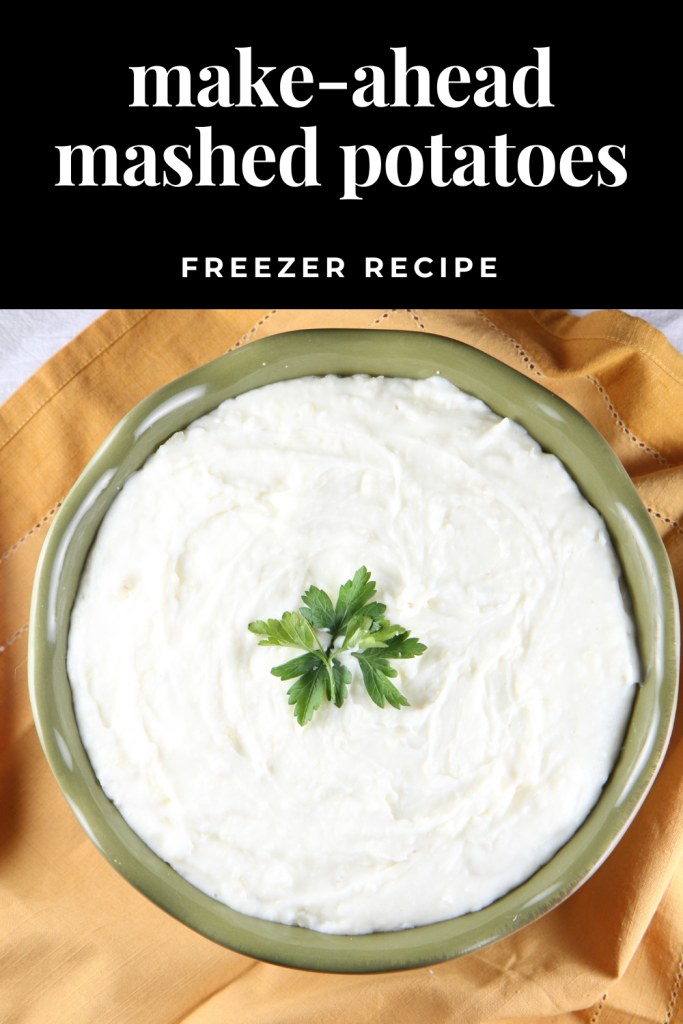 Easy Make Ahead Mashed Potatoes Recipe (For a Crowd)