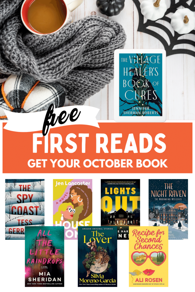Amazon First Reads for October (Get TWO FREE Books)