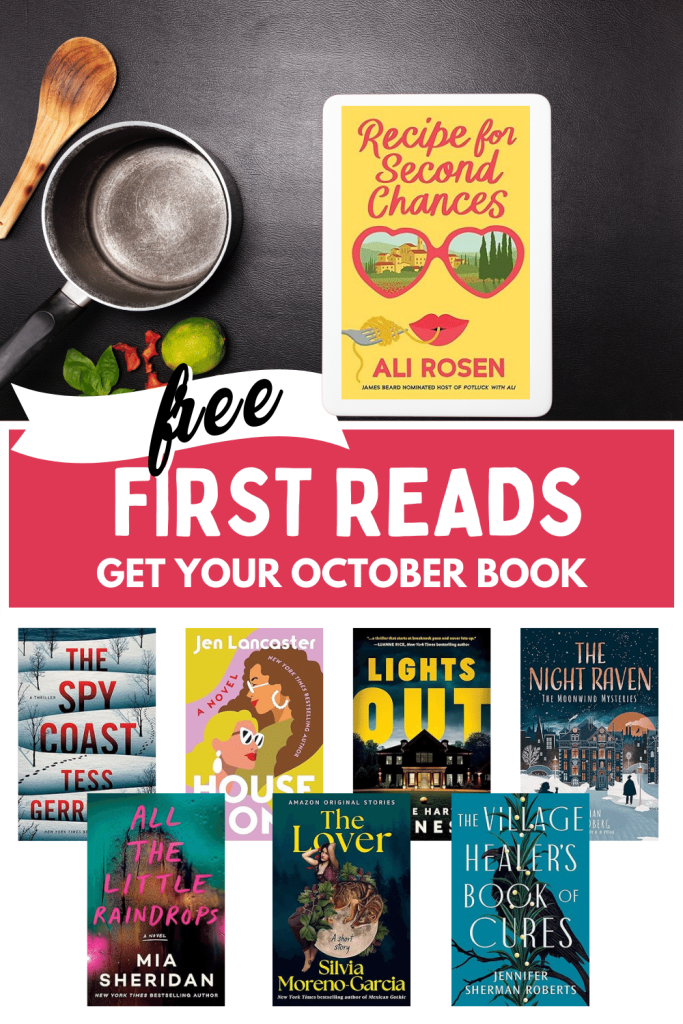 Amazon First Reads for October (Get TWO FREE Books)