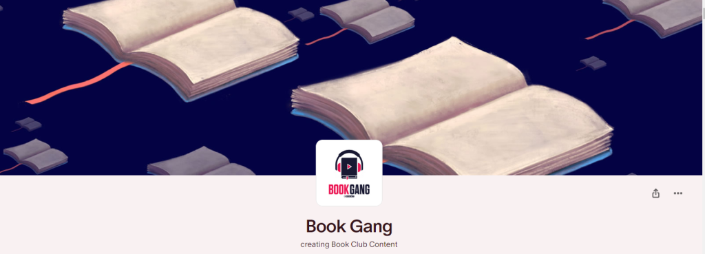 Book Gang Patreon