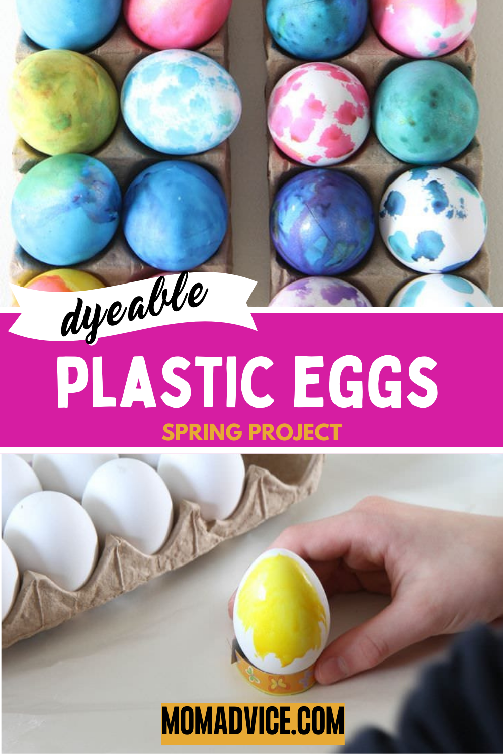 How to Paint Plastic Eggs for Easter