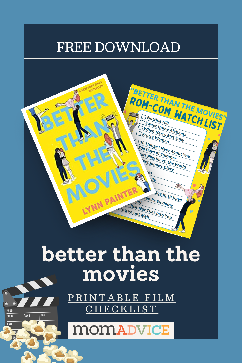 Better Than The Movies Movie List (FREE PRINTABLE DOWNLOAD)