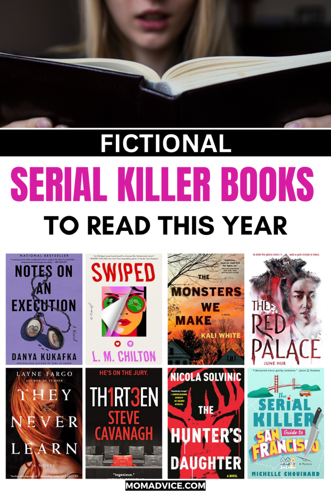 30 Fictional Serial Killer Books to Read Now from MomAdvice.com
