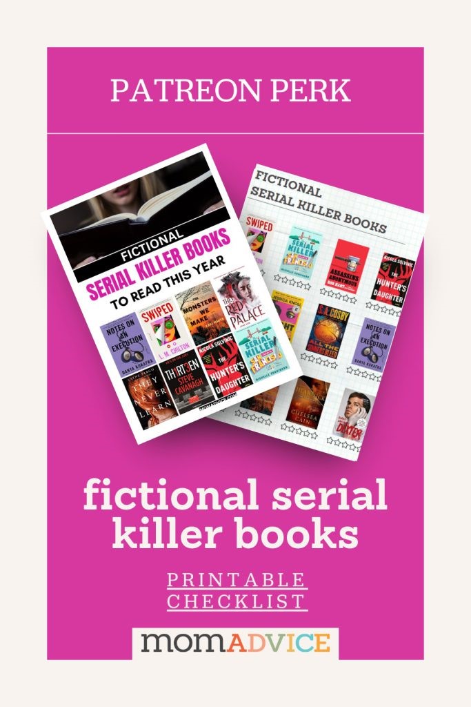 30 Fictional Serial Killer Books to Read Now from MomAdvice.com