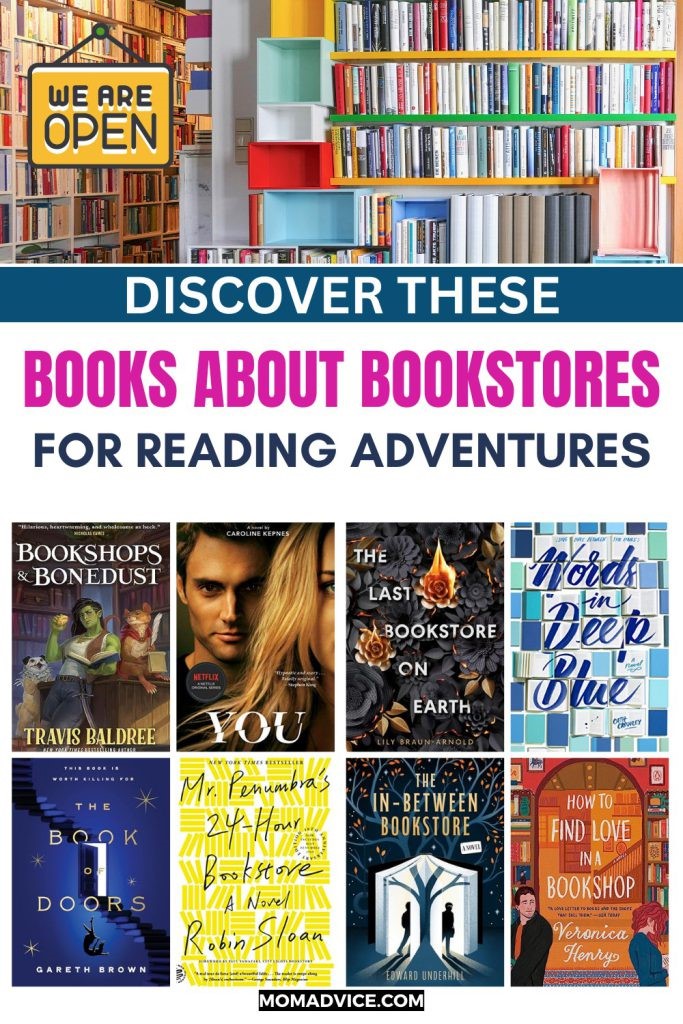 Stunning Books About Bookstores (23 New Books) from MomAdvice.com