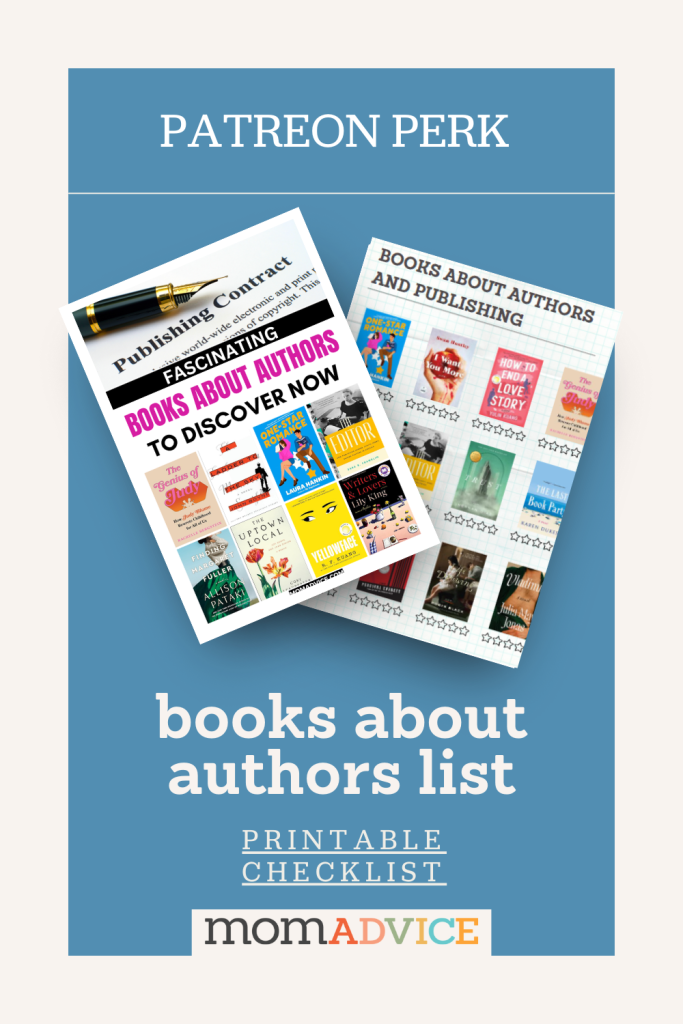 Best Books About Authors and Publishing Checklist from MomAdvice.com