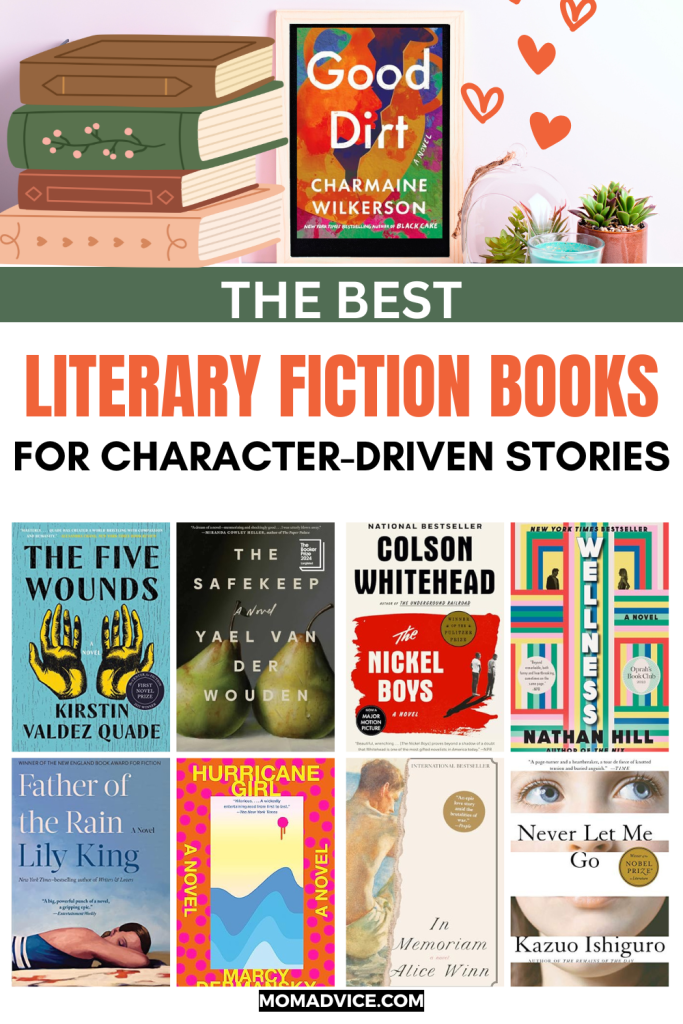 Best Literary Fiction Books from MomAdvice.com