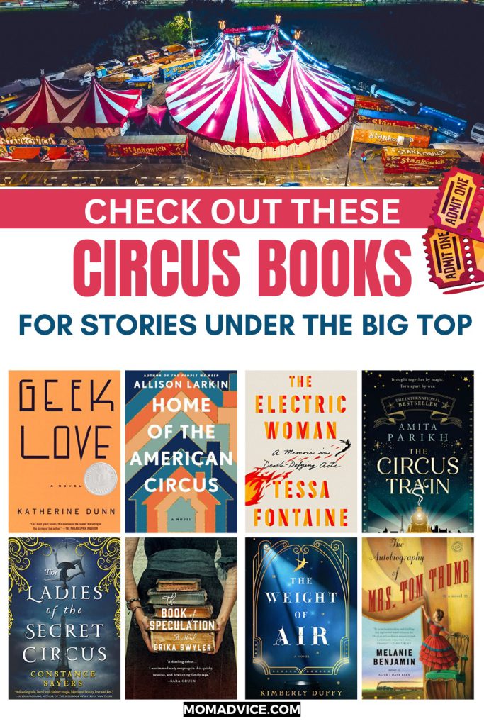 Circus Books from MomAdvice.com