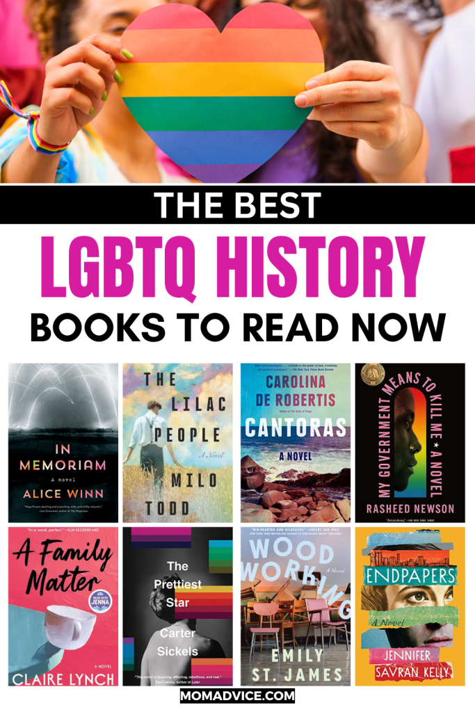 LGBTQ History Month Books to Read Now from MomAdvice.com