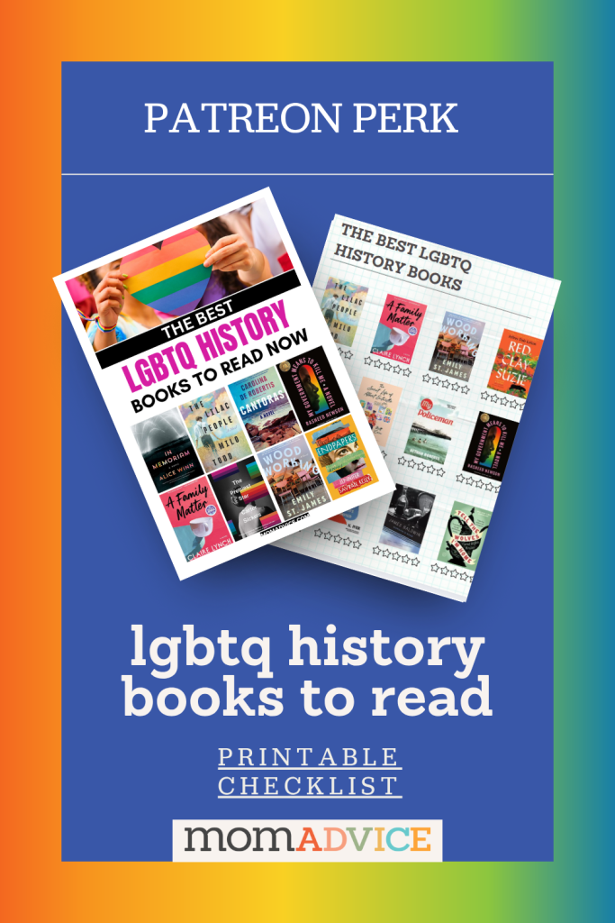 LGBTQ History Month Books to Read Now from MomAdvice.com