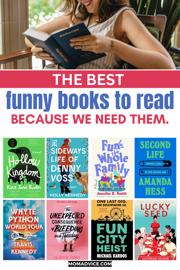 51 Funny Books To Read from MomAdvice.com