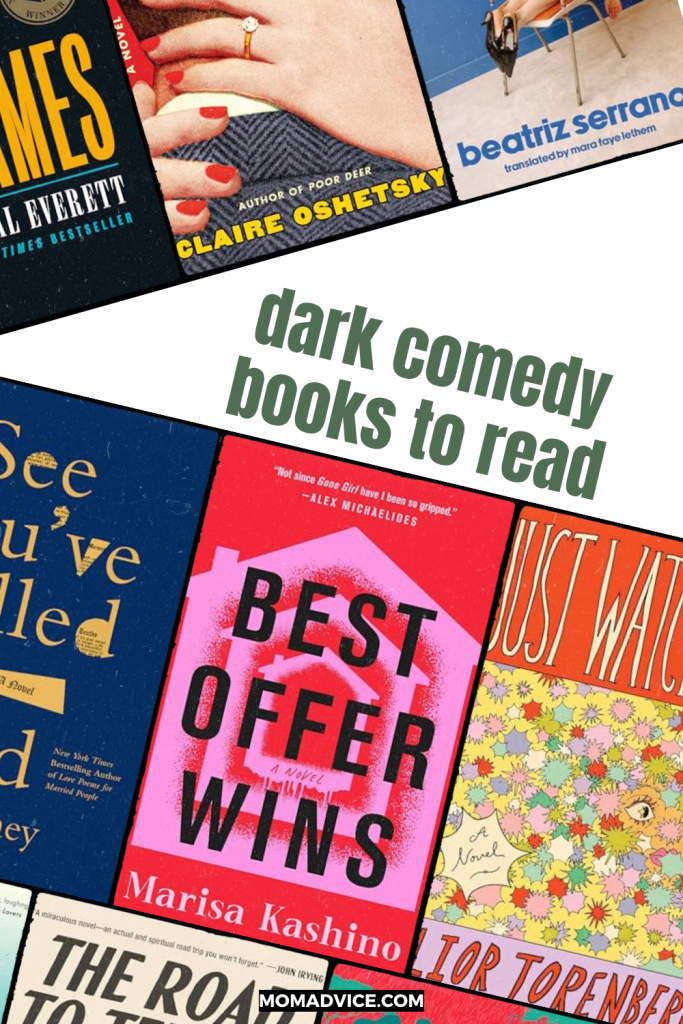 These Dark Comedy Books Embrace the Absurd from Momadvice.com