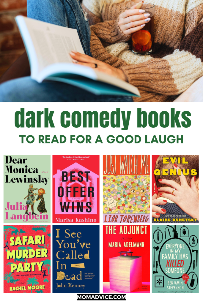 These Dark Comedy Books Embrace the Absurd from Momadvice.com