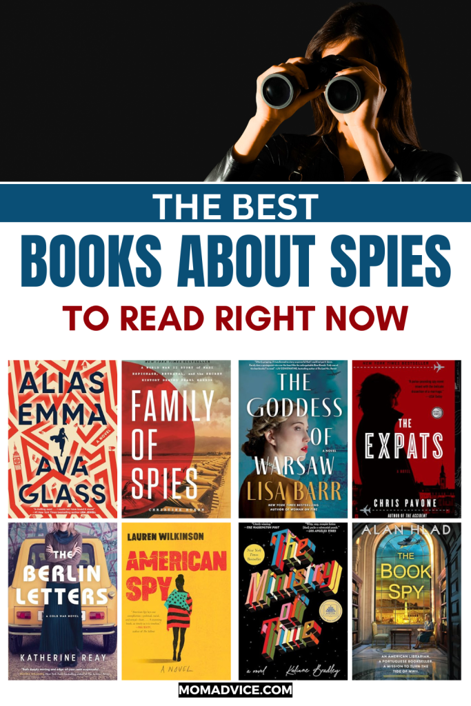 22 Books About Spies to Explore Now from MomAdvice.com