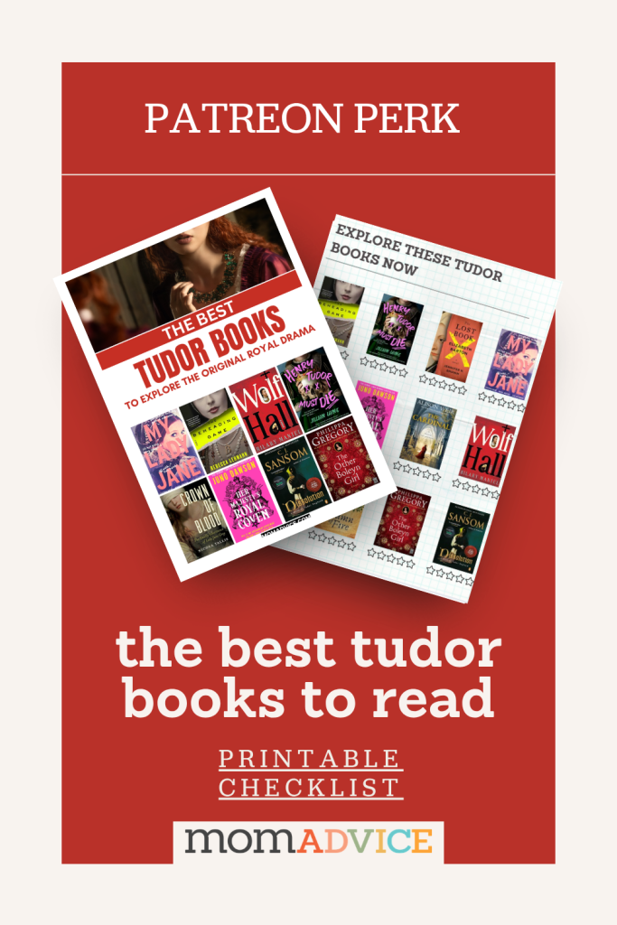 17 Tudor Books to Explore the Original Royal Drama from MomAdvice.com