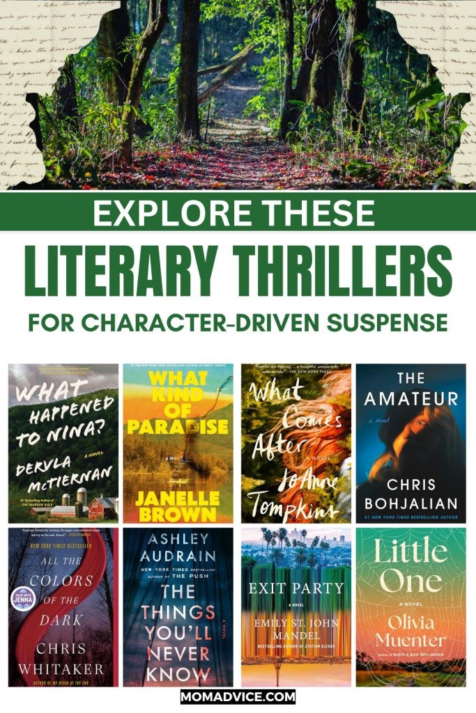 32 Literary Thrillers You Can’t Put Down from MomAdvice.com