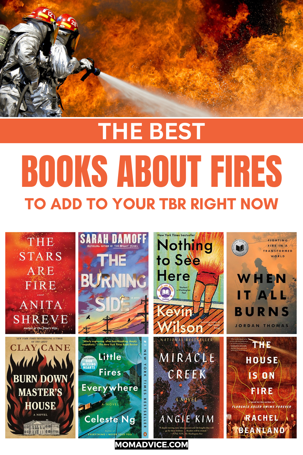 19 Books About Fires for Book Clubs and Thoughtful Readers