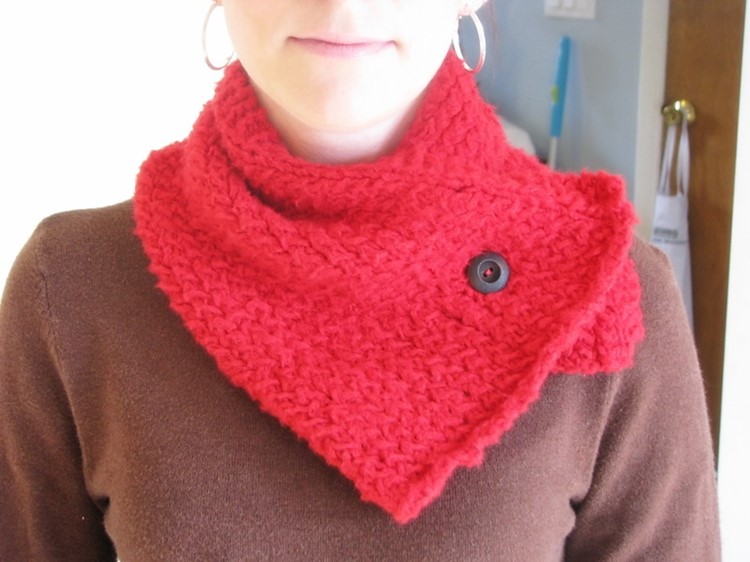How to Knit a Dolce Neck Cozy Pattern