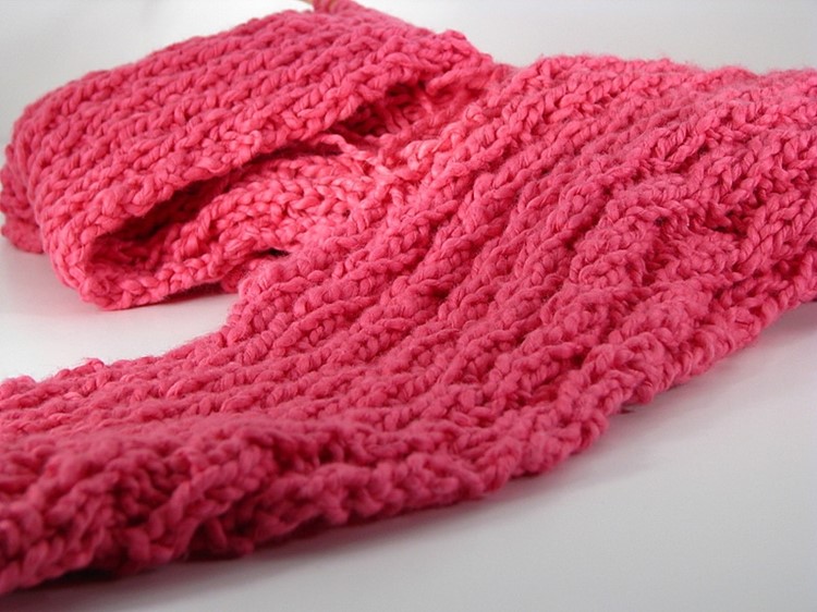 How to Knit the Rainy Day Scarf Pattern