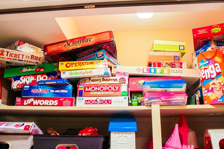 How to Organize Board Games from MomAdvice.com