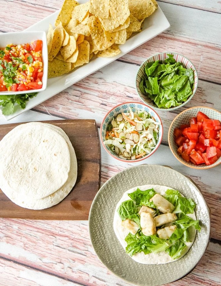 10 Minute Fish Tacos Topping Ideas