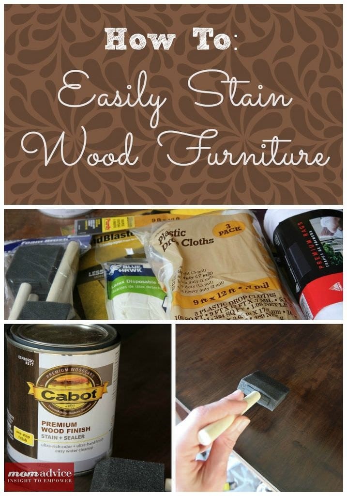 How to Stain Furniture