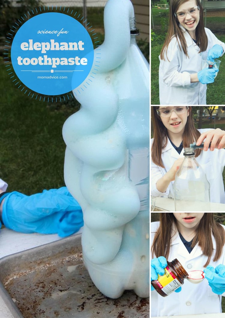 DIY Elephant Toothpaste from MomAdvice.com
